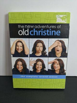 The Adventures Of Old Christine: Season 2 Very Rare Tv Dvd W/ Slipcover
