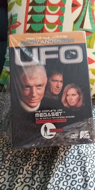 Ufo The Complete Tv Series Dvd Rare Oop Megaset Box Gerry Anderson Uk Sci - Fi R1