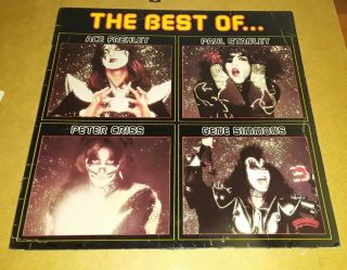 Kiss The Best Of.  Lp Rare Cover France Vinyl Record