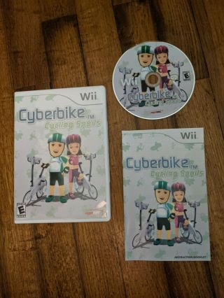 Cyberbike Cycling Sports (nintendo Wii,  2006) Cib Rare - No Bike
