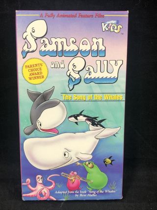 Samson And Sally Song Of The Whale Vhs Rare Just For Kids
