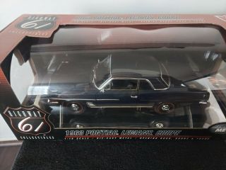 1:18 Scale Highway 61 1963 Lemans Pontiac Coupe Dark Blue Rare