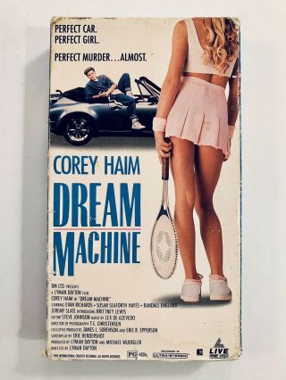 Dream Machine (1990) Vhs Corey Haim - Rare - 68967