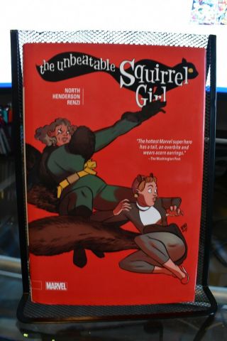 Unbeatable Squirrel Girl Volume 2 Marvel Deluxe Ohc Hardcover By Ryan North Rare