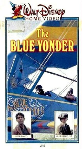 Vhs The Blue Yonder 1985 Peter Coyote Art Carney Rare Walt Disney Big Box