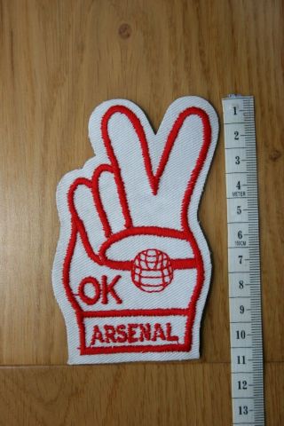 Arsenal Football Club Vintage Patch Badge Rare 1970s