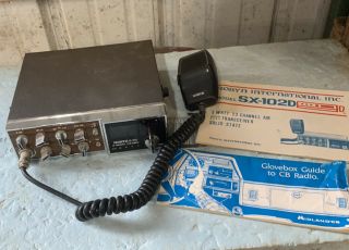 Vintage Rare Robyn Sx - 102d Transceiver 5 Watt 23 Channel Am Solid State Cb Radio