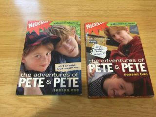 The Adventures Of Pete And Pete - Season One & Two 1,  2 (dvd,  2005) Oop Rare