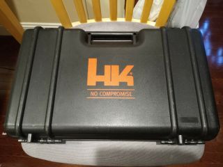 Heckler & Koch Hk 416 Factory Padded Pistol Hard Case Gun Box Rare