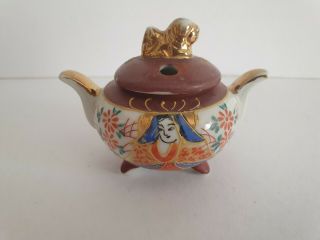 Vintage Porcelain Chinese Incense Stick Holder Ornament