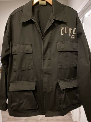 Rare 2008 The Cure 4 Tour Jacket Size Large