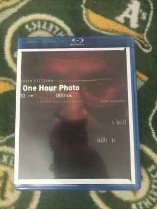 One Hour Photo (blu - Ray Disc,  2013) Oop Horror Very Rare Robin Williams