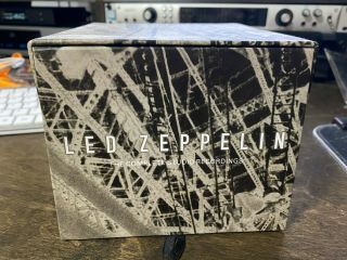 Led Zeppelin - The Complete Studio Recordings 10 Cd Complete Box Lp Set Oop Rare