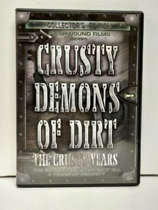 Crusty Demons Of Dirt The Crusty Years Dvd Vol 1 2 3 4 Limited Edition Rare