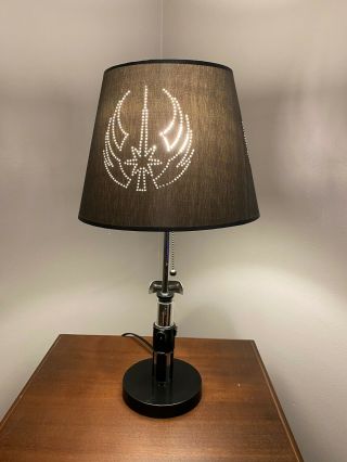 Star Wars Yoda Lightsaber Table Lamp Extremely Rare