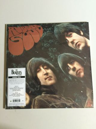 The Beatles - Rubber Soul - In Mono - Lp Record - Pmc 1267 - Shrink - Rare Reissue - 2014