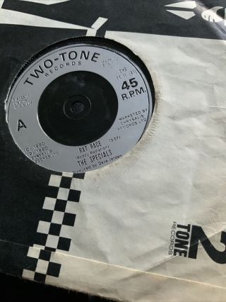 Double A Side The Specials Rat Race Rude Boys Outa Jail Rare
