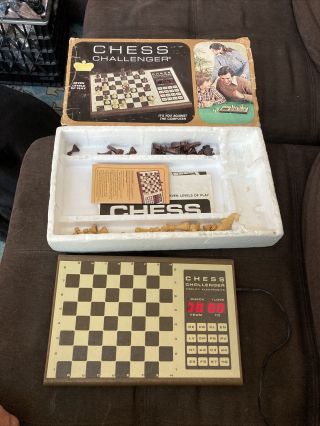 Fidelity Chess Challenger Computer 1980’s Chess Computer Rare Vintage