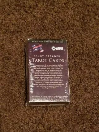 Penny Dreadful RARE Boxed Deck of 78 Tarot Cards Showtime Exclusive 2