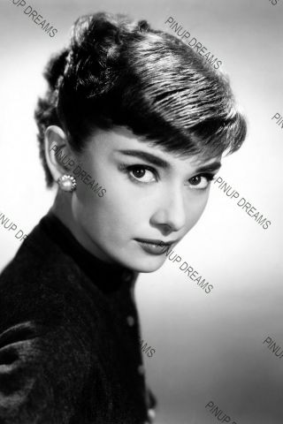 Audrey Hepburn Vintage Re - Print Set Of 6 Photos In Two Sizes 4 " X 6 " Or 5 " X 7 "