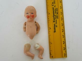 Antique German Germany Small Baby Jointed Doll