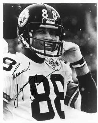Nfl Lynn Swann Hand Signed Autographed 8x10 Football Photo With Very Rare