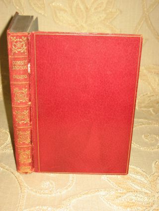 Antique Book Of Dombey And Son,  By Charles Dickens - 1900