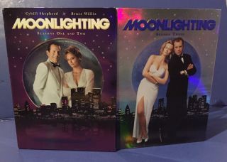 Moonlighting [seasons 1,  2 & 3,  10 Discs] Oop Rare Bruce Willis Cybill Shepherd