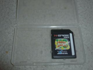 Ngage Video Game Card Puzzle Bubble Bobble Nokia Prototype Rare Nfrs N - Gage Nfs