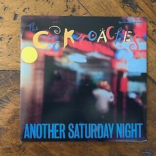 The Cockroaches - Rare Aussie 45 With Ps " Another Saturday Night " 1989 Nm
