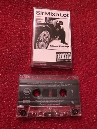 Sir Mixalot Mack Daddy Vintage Cassette Tape Rare.  L@@k & Plays Perfectly
