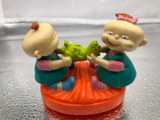 Rare Rugrats Twins Wind Up Toy,  Phil And Lil,  Burger King 1998 Kid 