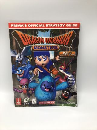 Dragon Warrior Monsters Prima’s Official Strategy Guide Enix Nintendo Rare