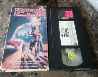 Beastmaster 2: Through The Portal Of Time (vhs,  1992) Mark Singer Rare Oop