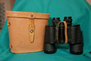 Rare - Ex - Vintage Carl Wetzlar Marine 7x50 Coat Field 372ft - 1000 Yard Binoculars