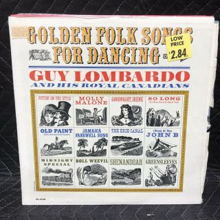 Rare Golden Folk Songs For Dancing Guy Lombardo And His Royal Canadians Vg,