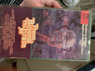 From Beyond The Grave Anthology Vhs Oops Rare Horror Cushing Vhs