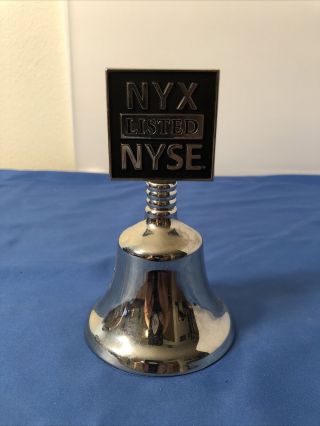 Nyx Nyse Ipo Listing Bell Wall Street York Stock Exchange Rare