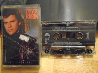 Rare Oop Trevor Rabin Cassette Tape Can 