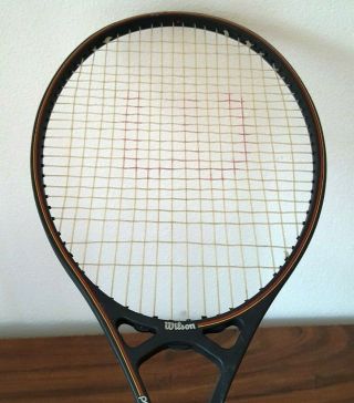 Vintage RARE Wilson Pro Staff 125 Oversize Tennis Racquet 4 1/2 (L4) W/bag 3