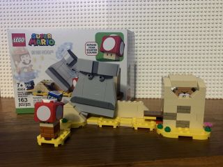 Lego Mario Monty Mole & Mushroom Expansion Set 40414 Complete Rare
