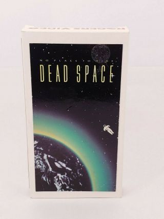Dead Space Vhs Vintage Rare Horror Video 1990 Bryan Cranston