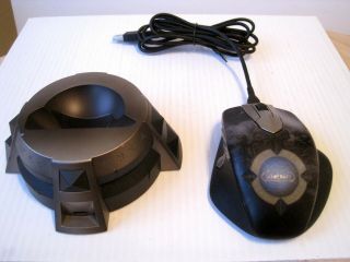 Wow Steelseries,  Rare Wireless Mmo Gaming Mouse & Charger Stand,  World Of Warcraft