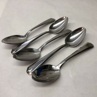 5 - Antique Vintage Collectible Spoons 6 " Royal Stainless - Allegheny Metal (50)