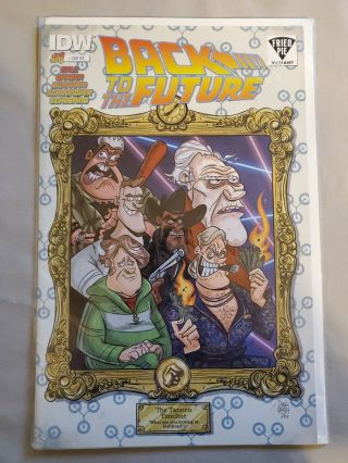 Back To The Future 1 Fried Pie Variant Comic 2016 Rare
