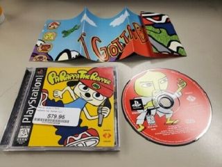 Complete With Rare Poster Parappa The Rapper Ps1 Cib Psx Playstation
