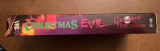 Christmas Evil VHS Rare Horror Gore Cult Genesis Video Slasher 1983 3