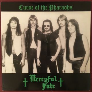 Mercyful Fate Curse Of The Pharaohs - Rare 1984 Lp Early Demo Recordings - Nm