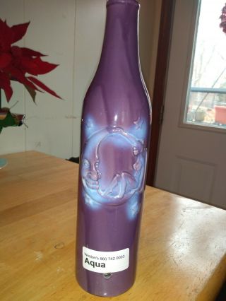 Very Rare Antique Purple Moon Bottle From Wetons Antiques 3