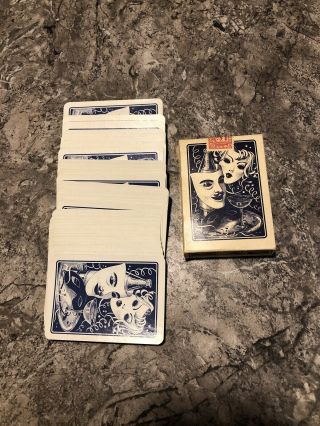 Vintage Rare Playing Cards Girls Nude Poker Blackjack Complete